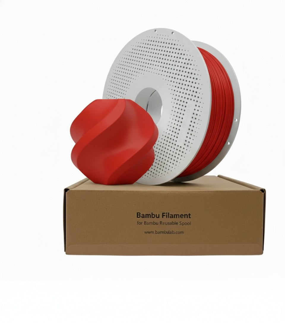 PLA Bambu lab Maroon Red